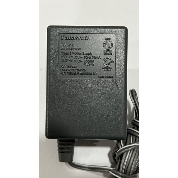 Panasonic PQLV19 Cordless Phone Charging Dock Base Power Supply T16 - Picture 1 of 2